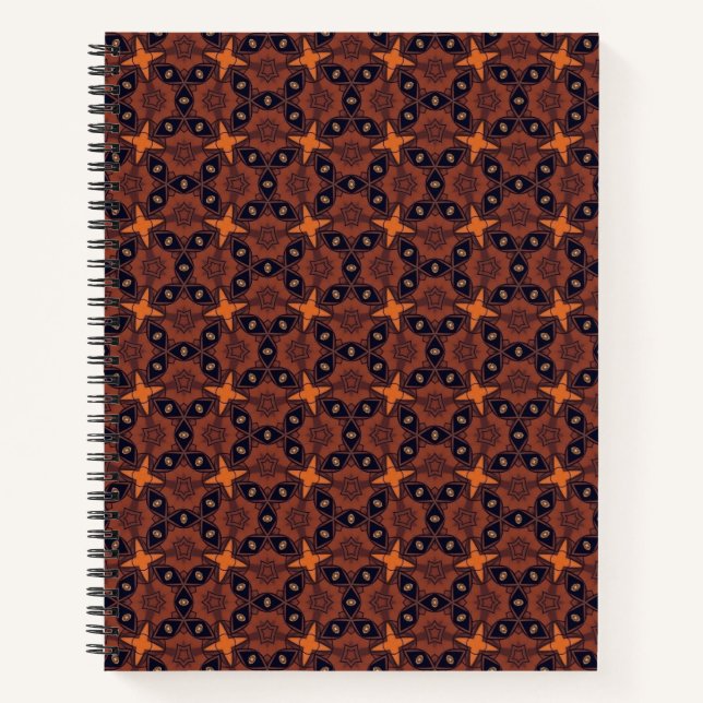 Cuaderno Enrejado de Estrella Fugaz Especiada (Anverso)