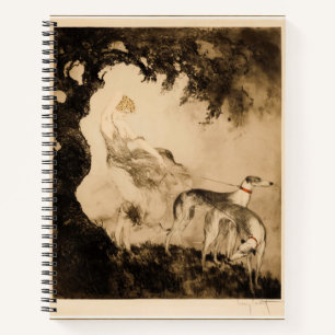 Cuaderno Enrojecimiento del viento por Louis Icart