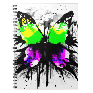Cuaderno enrrollado de la mariposa