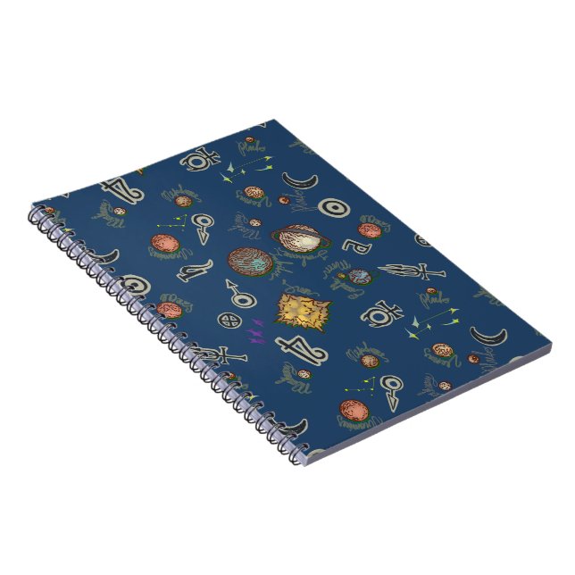 Cuaderno Ensalada espacial (Lado Derecho)