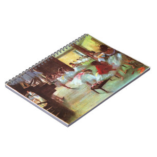 Cuaderno Ensayo de ballet - Edgar Degas - 1880