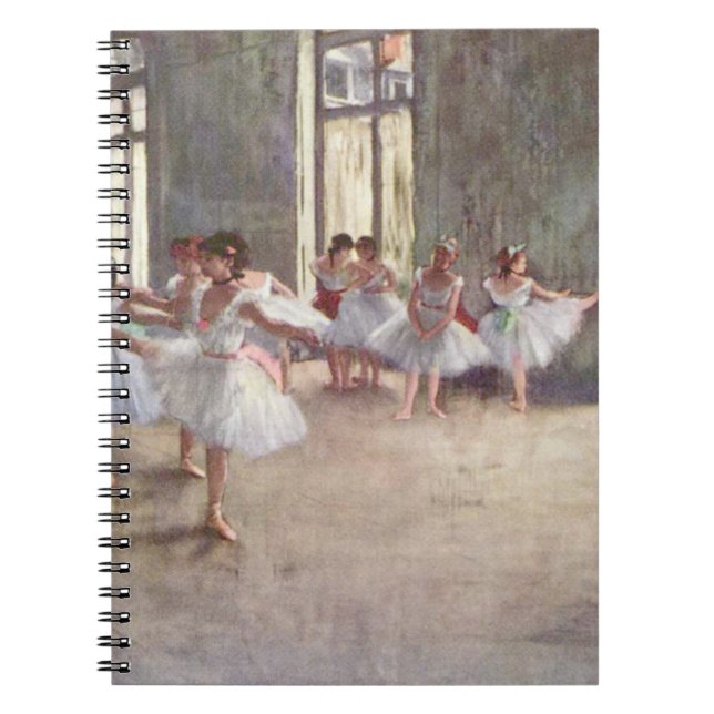 Cuaderno Ensayo del ballet de Degas (Frente)