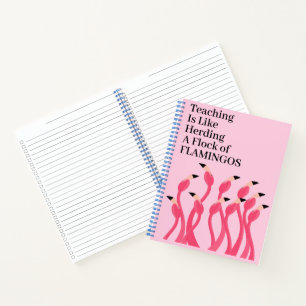 Cuaderno Enseñar es como pastorear una bandada de flamencos