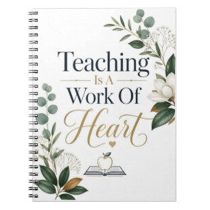 Cuaderno Enseñar Es Un Trabajo Del Corazón
