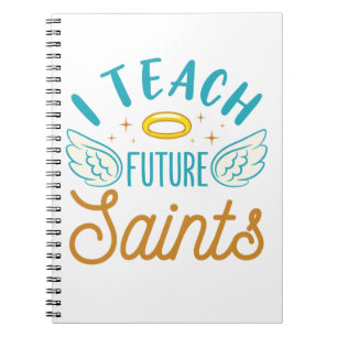 Cuaderno Enseño a futuros santos maestros de escuela católi