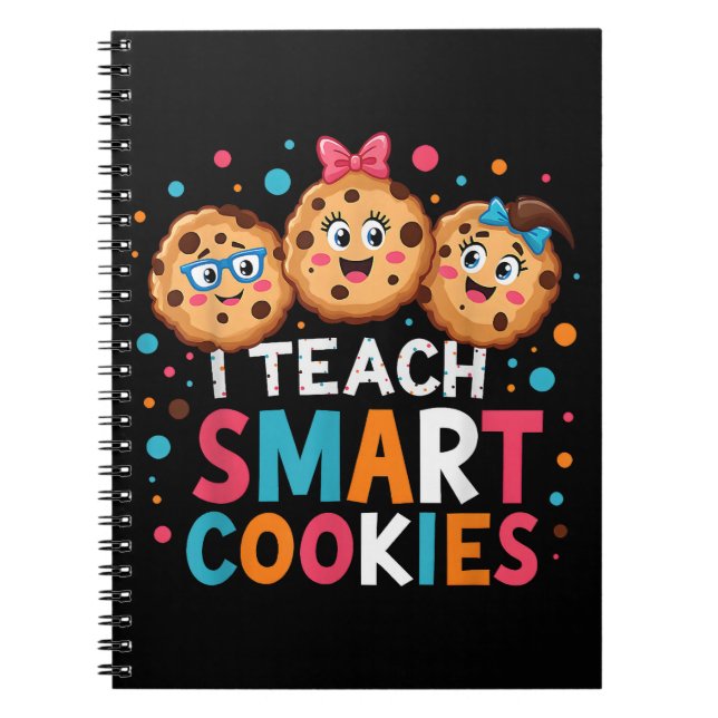 Cuaderno Enseño a Galletas Inteligentes Maestra de Regreso  (Frente)