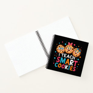 Cuaderno Enseño a galletas inteligentes Maestra de vuelta a