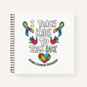 Cuaderno Enseño A Los Niños A Hablar De La Terapia Del Le