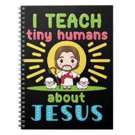 Cuaderno Enseño A Los Pequeños Humanos Sobre Jesús Cristian