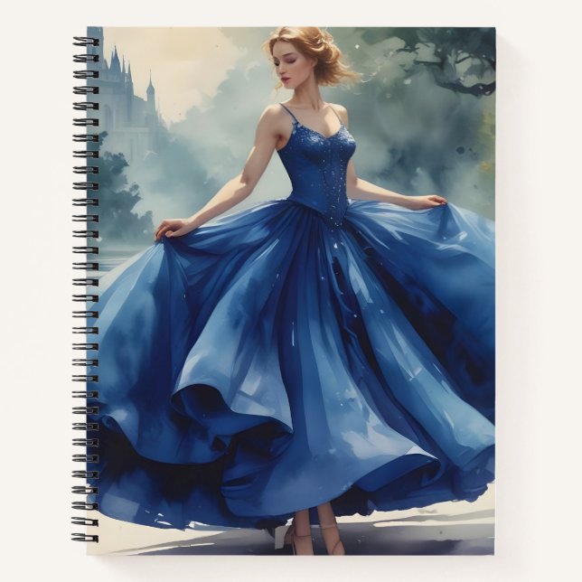 Cuaderno Ensueño Azul (Anverso)