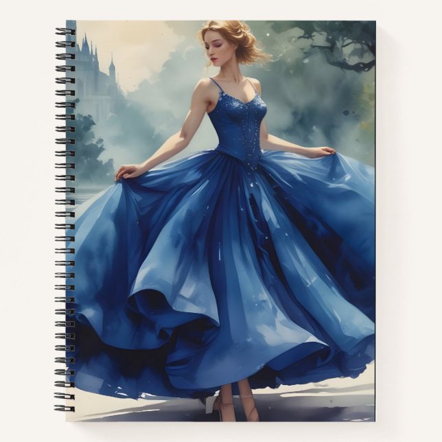 Cuaderno Ensueño Azul (Anverso)