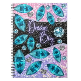 Cuaderno ensueño gran colorido estilo Jewels