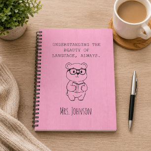 Cuaderno Entendiendo La Belleza Del Lenguaje, Siempre