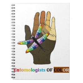 Cuaderno Entomólogos del logo de Color