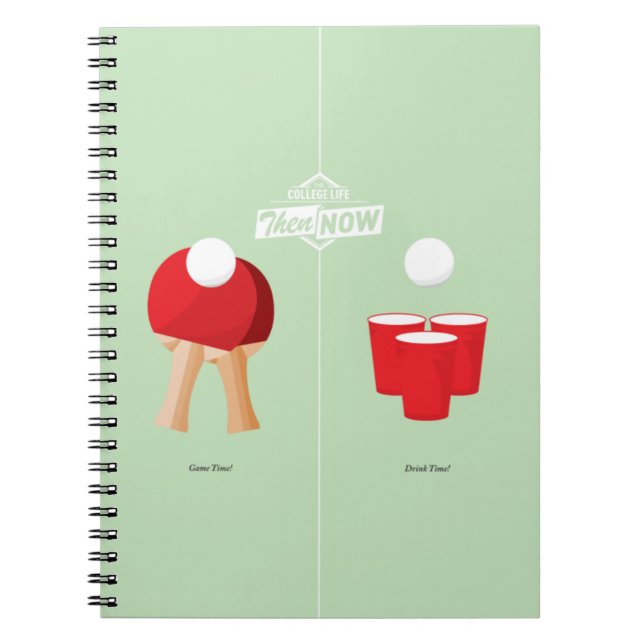 Cuaderno Entonces y ahora: Ping-pong (Frente)