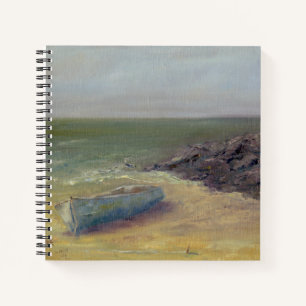 Cuaderno Entrada de marea - Barco en la orilla