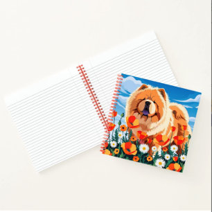 Cuaderno ENTRE LAS AMAPOLAS Chow