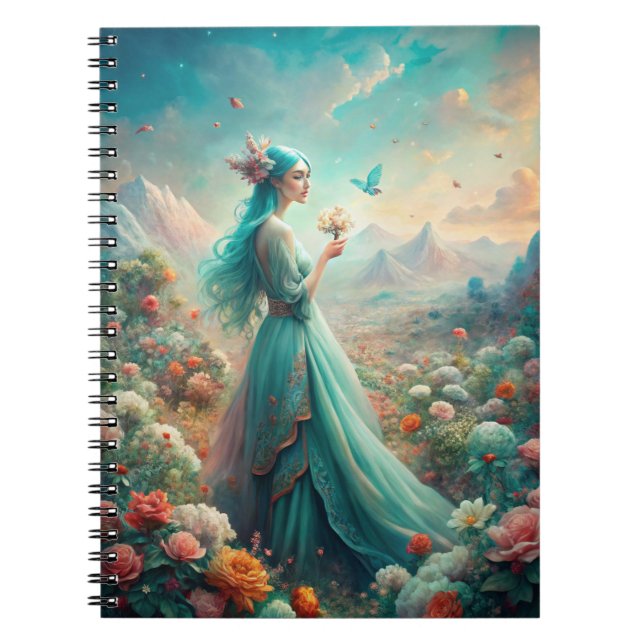 Cuaderno Entre las flores (Frente)