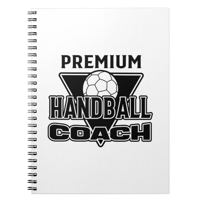 Cuaderno Entrenador de balonmano (Frente)