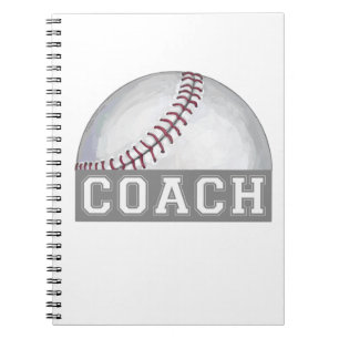 Cuaderno Entrenador de béisbol