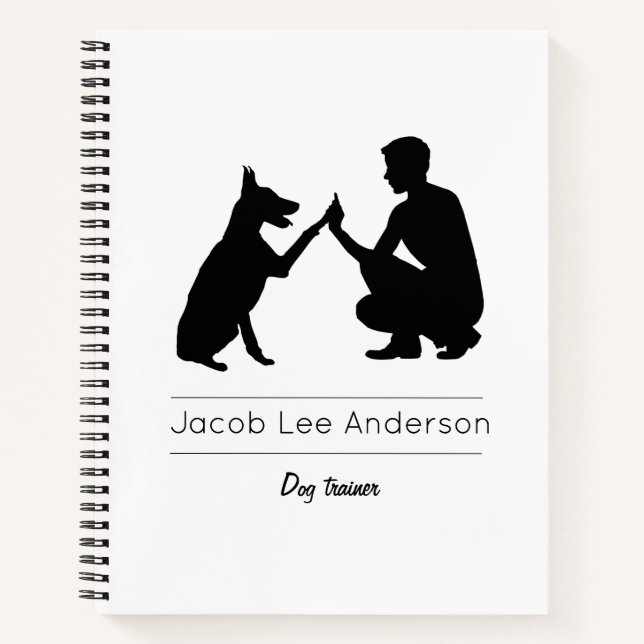 Cuaderno Entrenador de perros (Anverso)