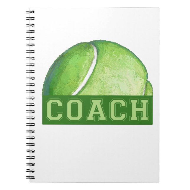 Cuaderno Entrenador de tenis (Frente)