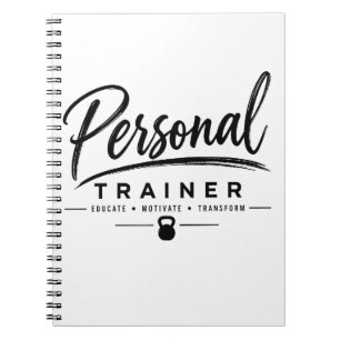 Cuaderno Entrenador Personal Motivar Transformar Fitness