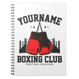 Cuaderno Entrenamiento del anillo de boxeo Pro Boxer ADD NA