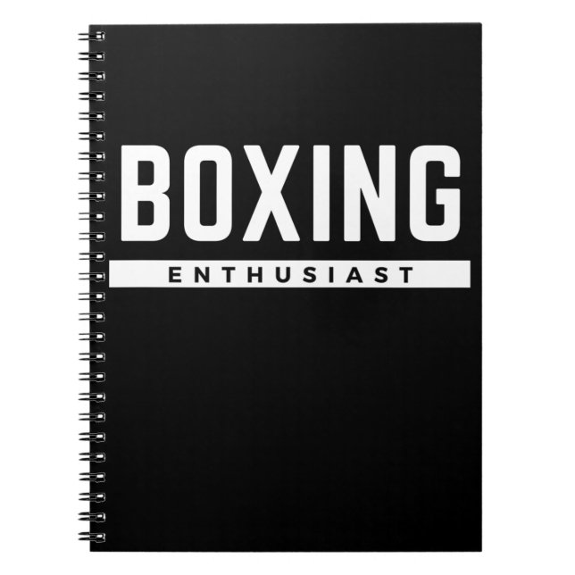 Cuaderno Entusiasta de boxeo (Frente)