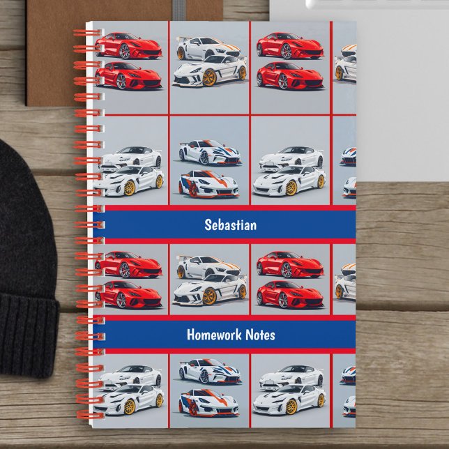 Cuaderno Entusiastas de los autos deportivos modernos de co (Subido por el creador)