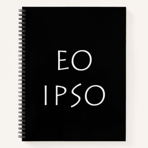 Cuaderno Eo Ipso