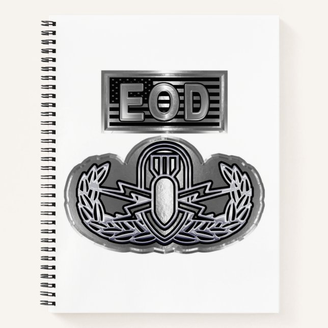 Cuaderno EOD conmemorativa de diseño único (Anverso)