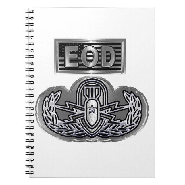Cuaderno EOD conmemorativa de diseño único (Frente)