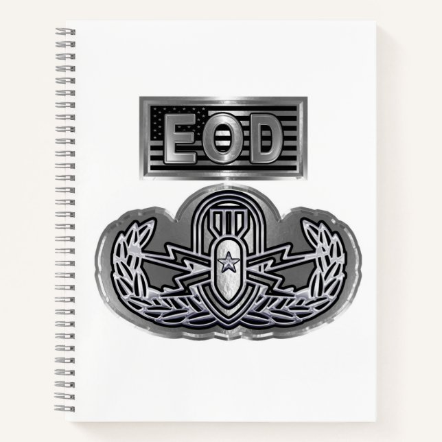 Cuaderno EOD conmemorativa de diseño único (Anverso)