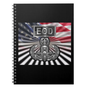 Cuaderno “EOD Master Blaster” Regalo Conmemorativo