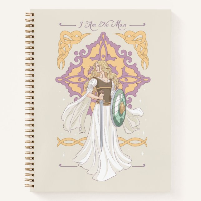 Cuaderno Éowyn "I Am No Man" Battle-Ready Graphic (Anverso)