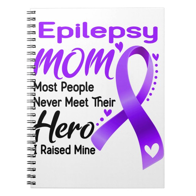 Cuaderno Epilepsy Awareness Month Ribbon Gifts (Frente)