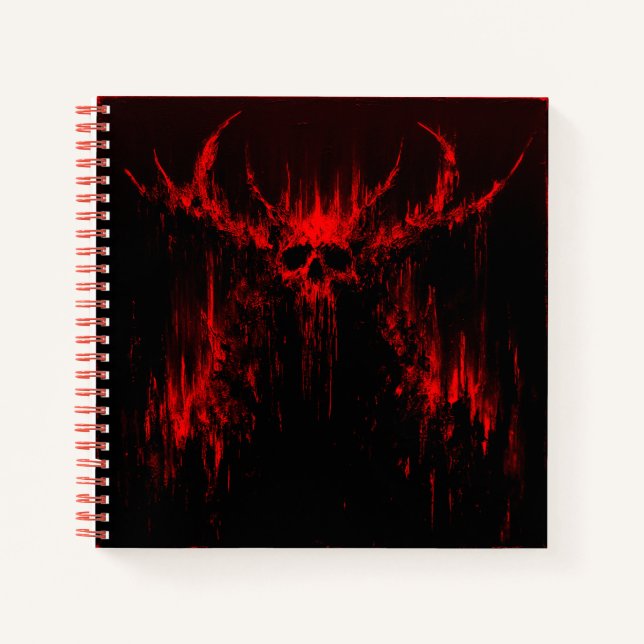 Cuaderno EPITAPIA DE MALEDICIÓN | Bloc de notas espiral (Anverso)