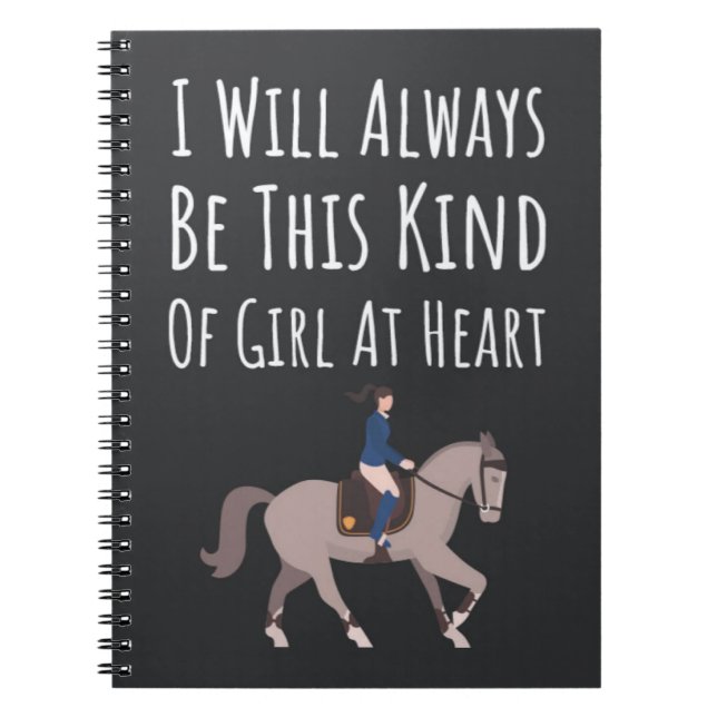 Cuaderno Equestrian Gifts For Women Girls Horse Lover Her (Frente)