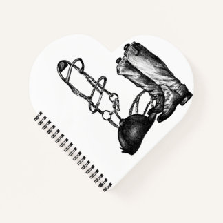 Cuaderno Equestrian Spiral Notebook Unlined Sketchbook 