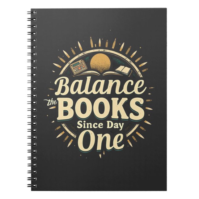 Cuaderno Equilibrar los libros desde el primer día (Frente)