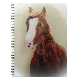 Cuaderno equino Art Brown Horse
