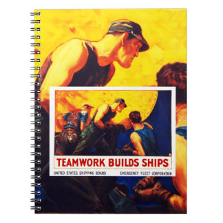 Cuaderno Equipo construye buques