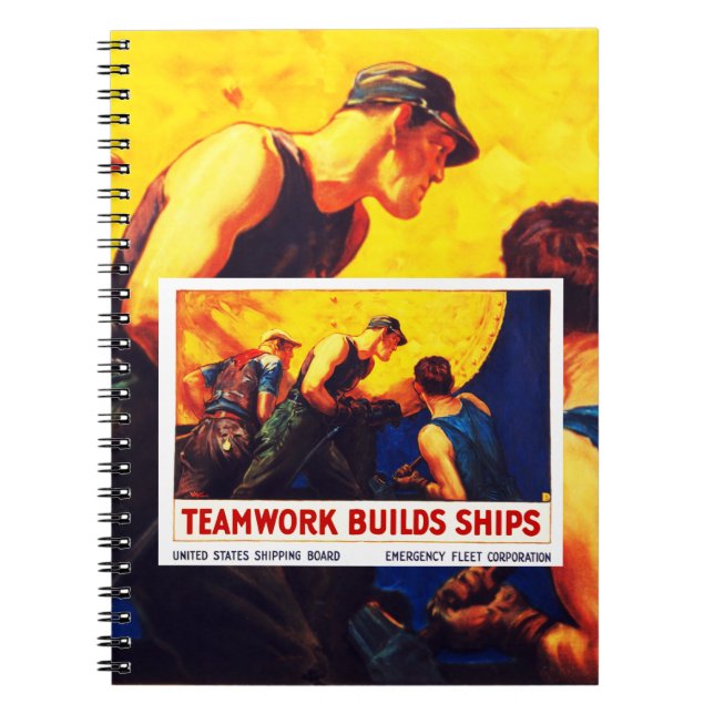 Cuaderno Equipo construye buques (Frente)