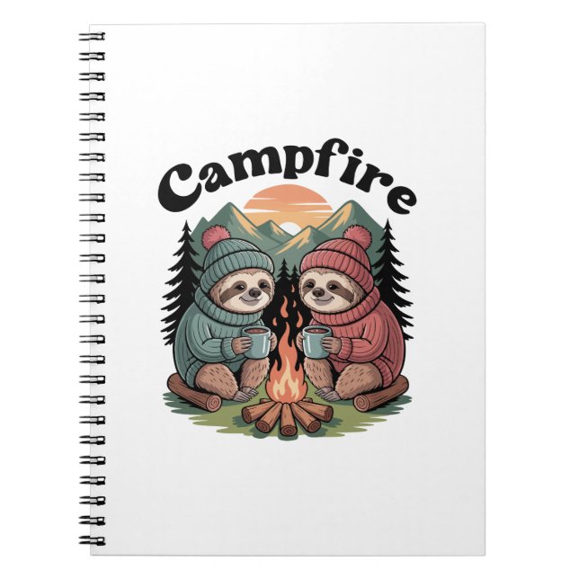 Cuaderno Equipo de acampada eslovaco Acampada oficial (Frente)