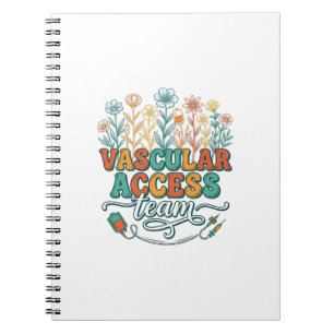 Cuaderno Equipo de Acceso Vascular Diseño de Camiseta Médic