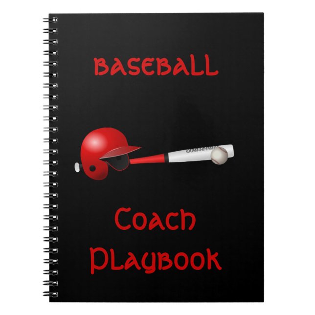 Cuaderno Equipo de autocontrol Equipo entrenador Deportes B (Frente)