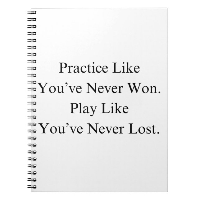 Cuaderno Equipo De Baloncesto De navidades Con Cita Motivad (Frente)