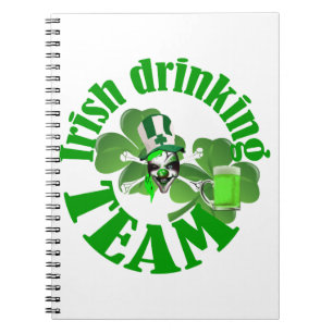 Cuaderno Equipo de bebidas de Irlanda