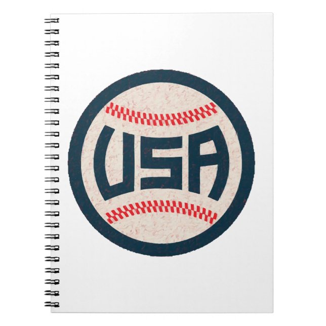 Cuaderno Equipo de Béisbol de EE. UU. (Frente)